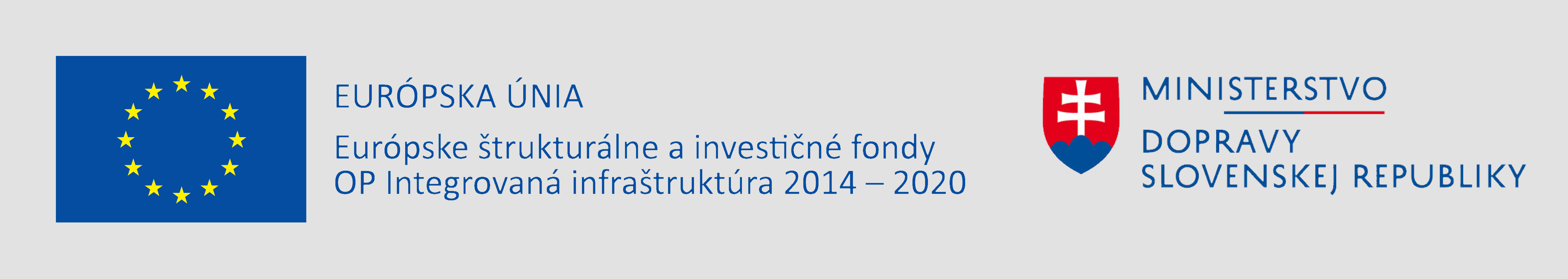 Európsky fond regionálneho rozvoja
OP Integrovaná infraštruktúra 2014 – 2020